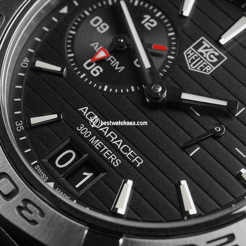 IMG_9081 TAG Heuer Aquaracer 300M Mens watch Unisex Steel WAP111Z.BA0831 Replica 6