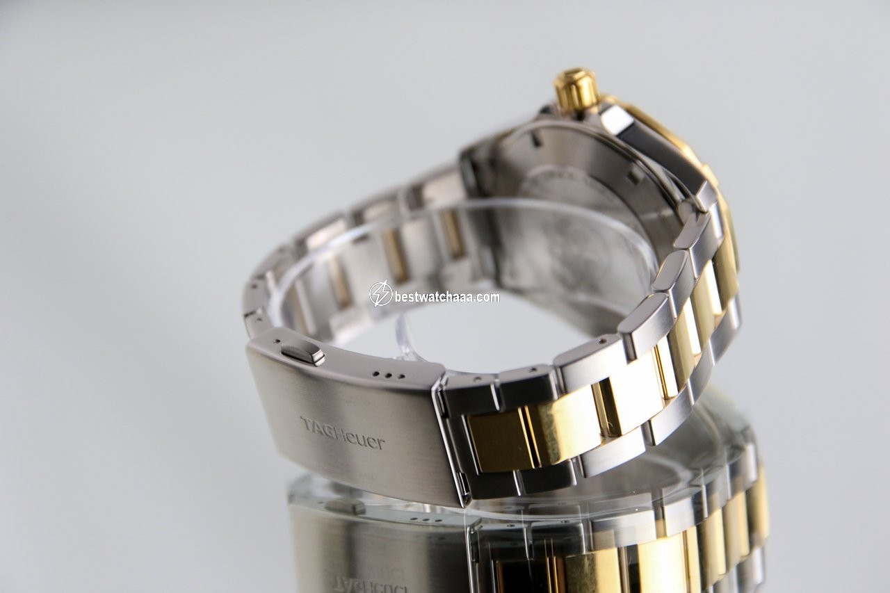 IMG_9081 TAG Heuer Mens watch Unisex Quartz Gold Steel WBD1120.BB0930 Replica 6