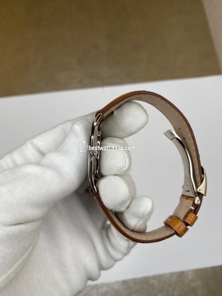 IMG_9081 Jaeger-LeCoultre Master Ultra Thin Mens watch Unisex Manual winding White gold 145.3.79.S Replica 6