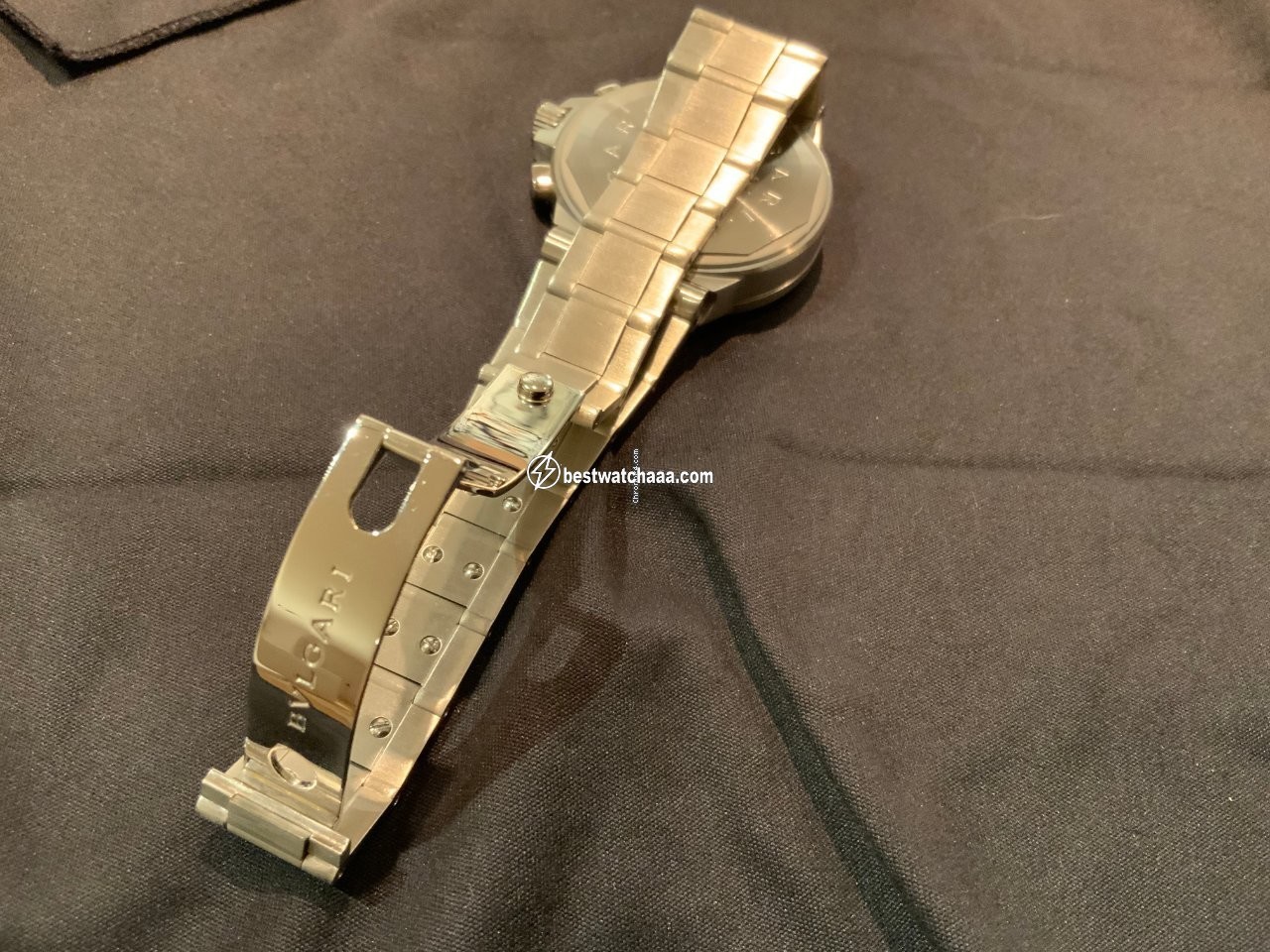 IMG_9081 Bulgari Diagono Mens watch Unisex Automatic Steel CH40SSDTA Replica 6