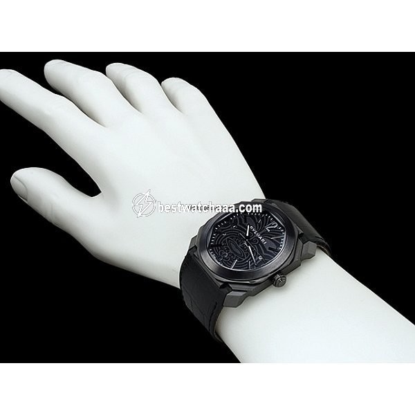 IMG_9081 Bulgari Automatic Steel BGO41BSBLD AB Replica 6