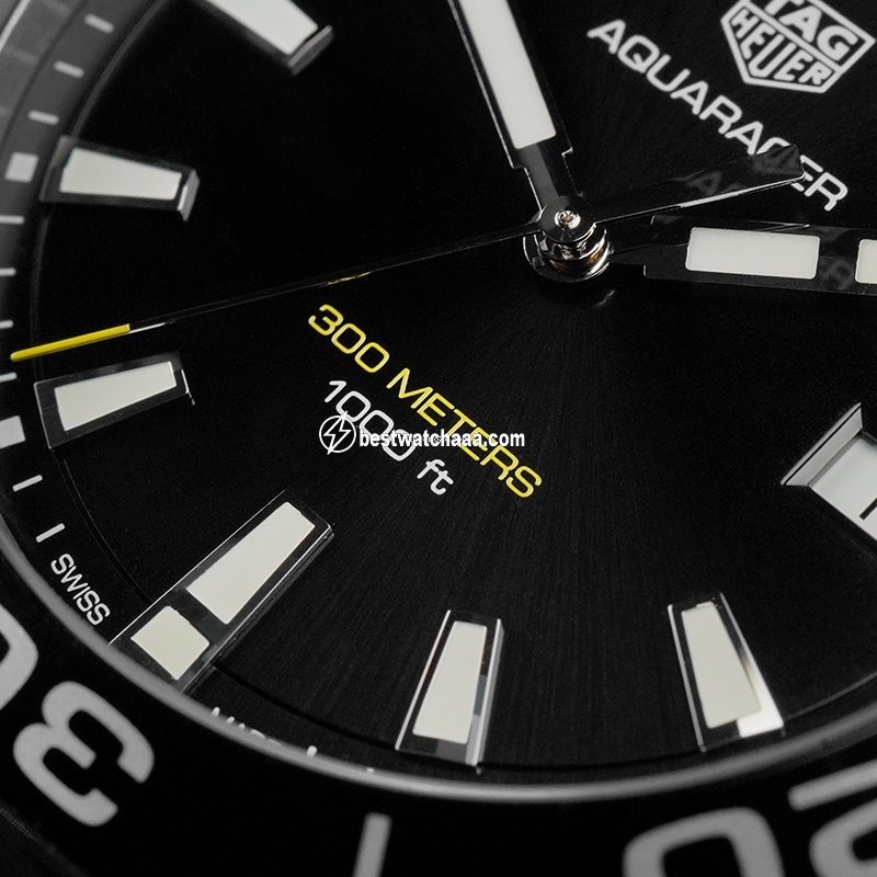 IMG_9081 TAG Heuer Aquaracer Mens watch Unisex Steel WAY101A Replica 6
