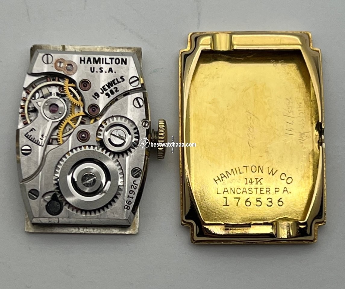IMG_9081 Hamilton Mens watch Unisex Manual winding Yellow gold Bentley Replica 6