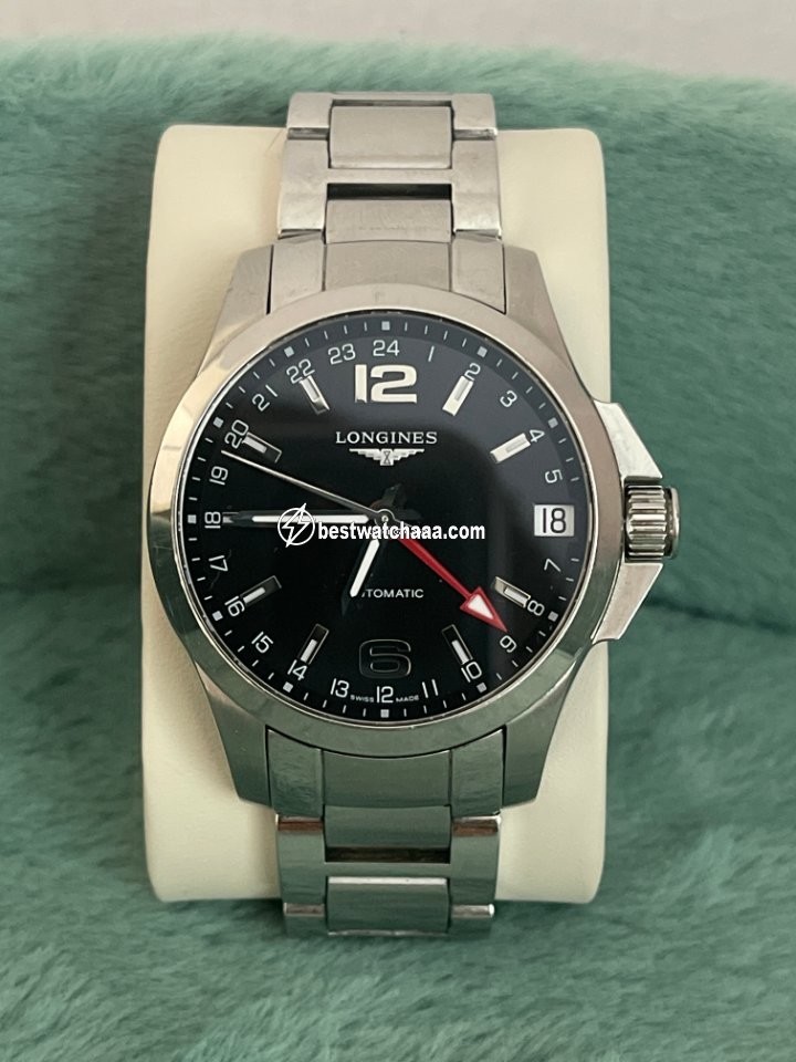 IMG_9081 Longines Conquest Mens watch Unisex Automatic Steel L3.687.4.56.6 Replica 6