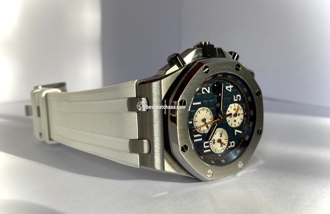 IMG_9081 Audemars Piguet Royal Oak Offshore Chronograph Mens watch Unisex Automatic Steel 26470ST.OO.A027CA.01 Replica 6