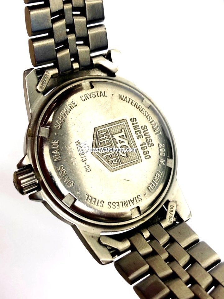 IMG_9081 TAG Heuer Mens watch Unisex Quartz Steel WD1213-00 Replica 6