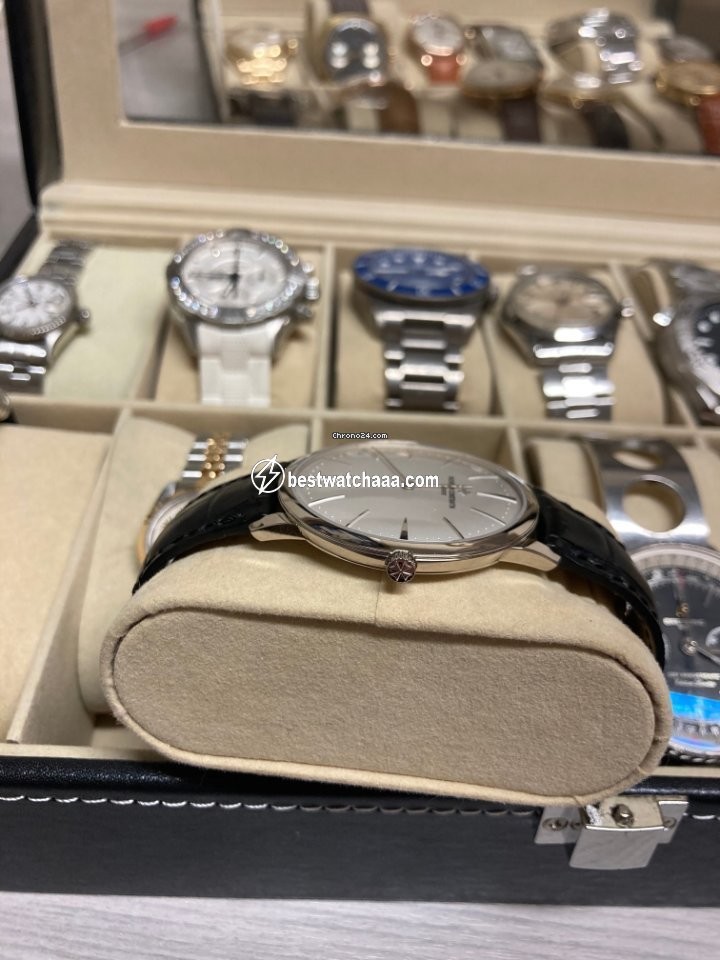 IMG_9081 Vacheron Constantin Patrimony Mens watch Unisex Manual winding White gold 81180 000G-9117 Replica 6