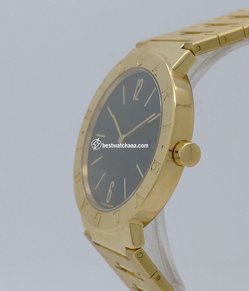 IMG_9081 Bulgari Bulgari Womens watch Quartz Yellow gold BB33GGD Replica 6