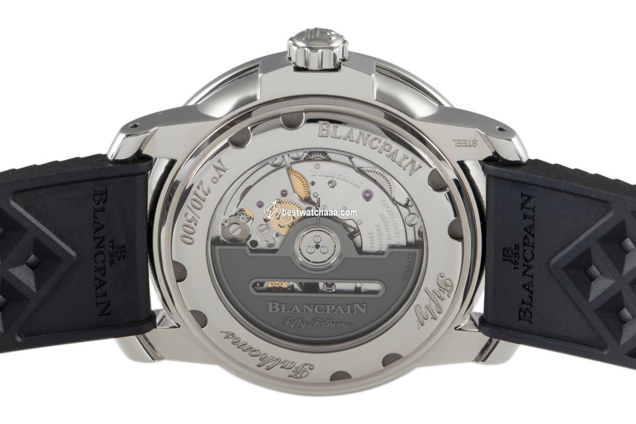 IMG_9081 Blancpain Fifty Fathoms Mens watch Unisex Automatic Steel 5008B-1130-B52A Replica 6