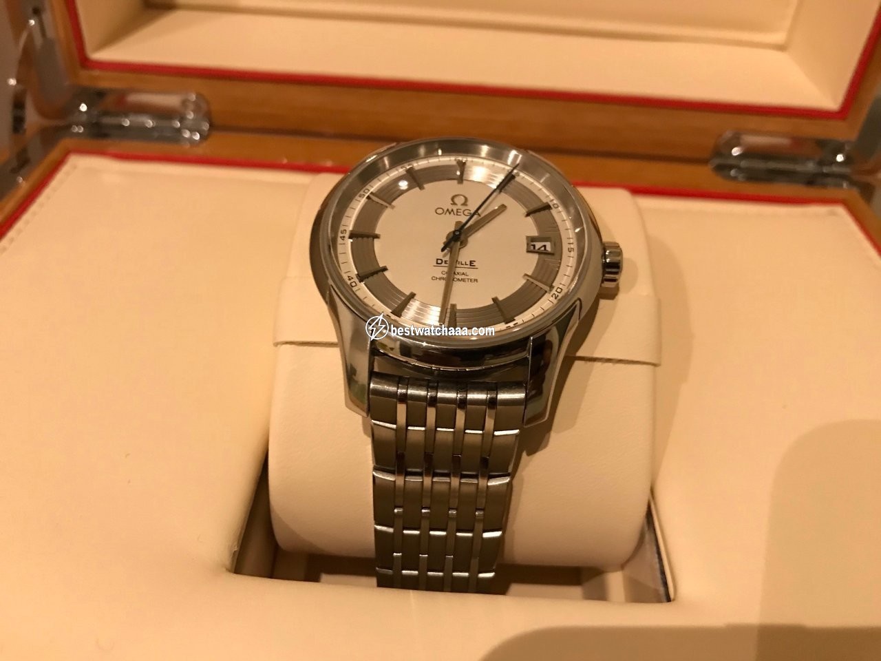 IMG_9081 Omega De Ville Hour Vision Mens watch Unisex Automatic Steel 431.30.41.21.02.001 Replica 6