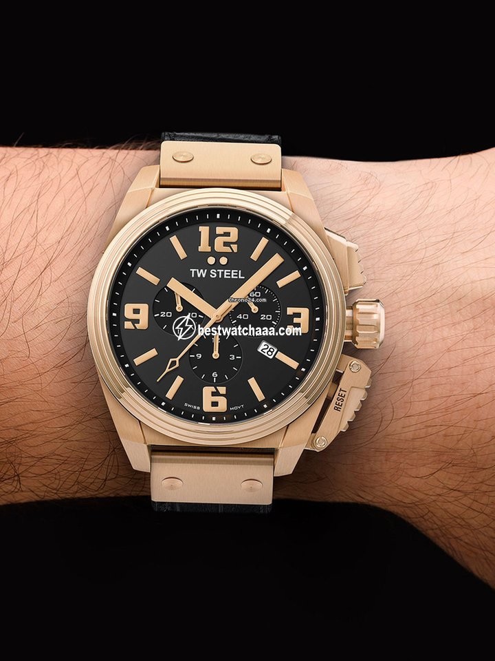 IMG_9081 TW Steel Mens watch Unisex Quartz Steel TW1014 Replica 6