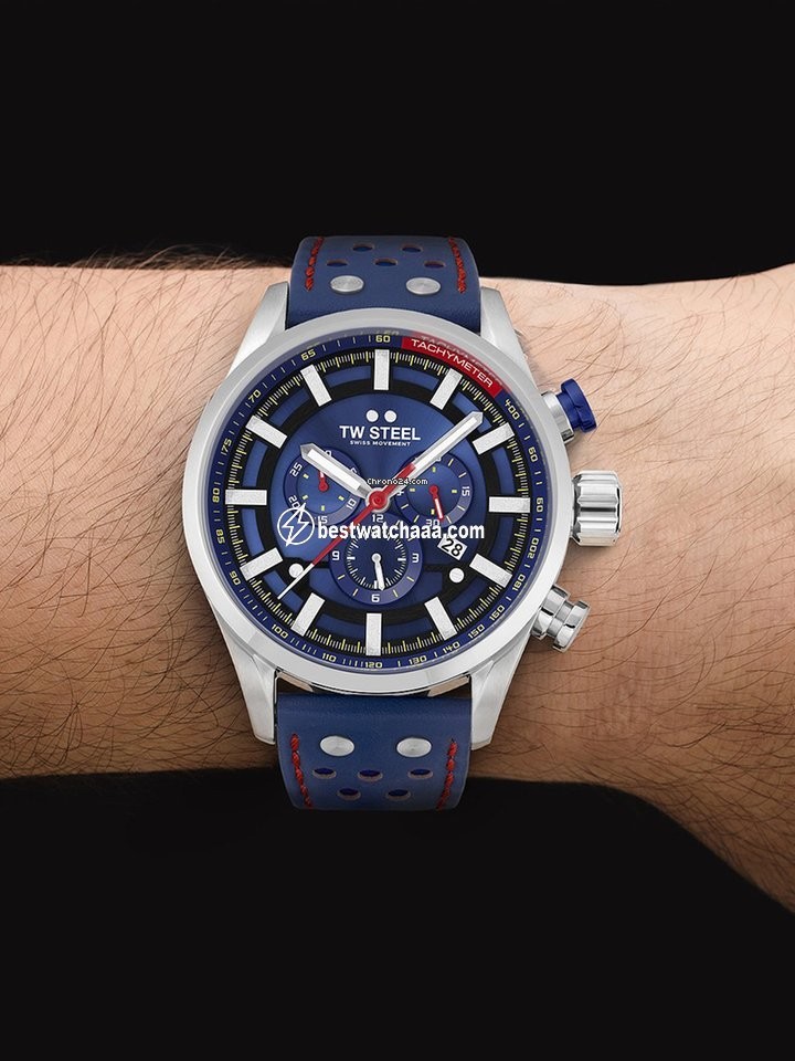 IMG_9081 TW Steel Mens watch Unisex Quartz Steel SVS206 Replica 6