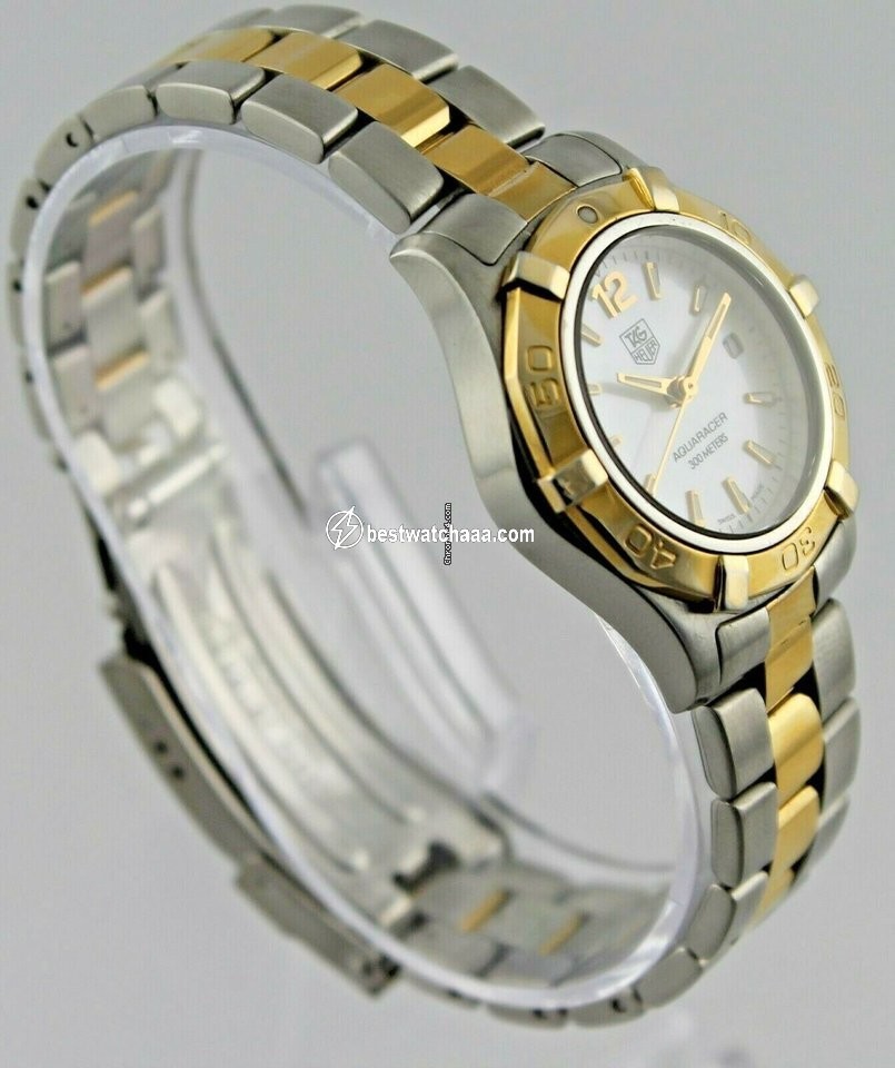 IMG_9081 TAG Heuer Aquaracer Lady Quartz Gold Steel WAF1424.BB0814 Replica 6