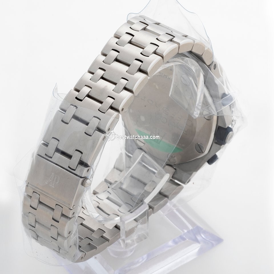 IMG_9081 Audemars Piguet Royal Oak Offshore Chronograph Mens watch Unisex Automatic Steel ST25721 Replica 6