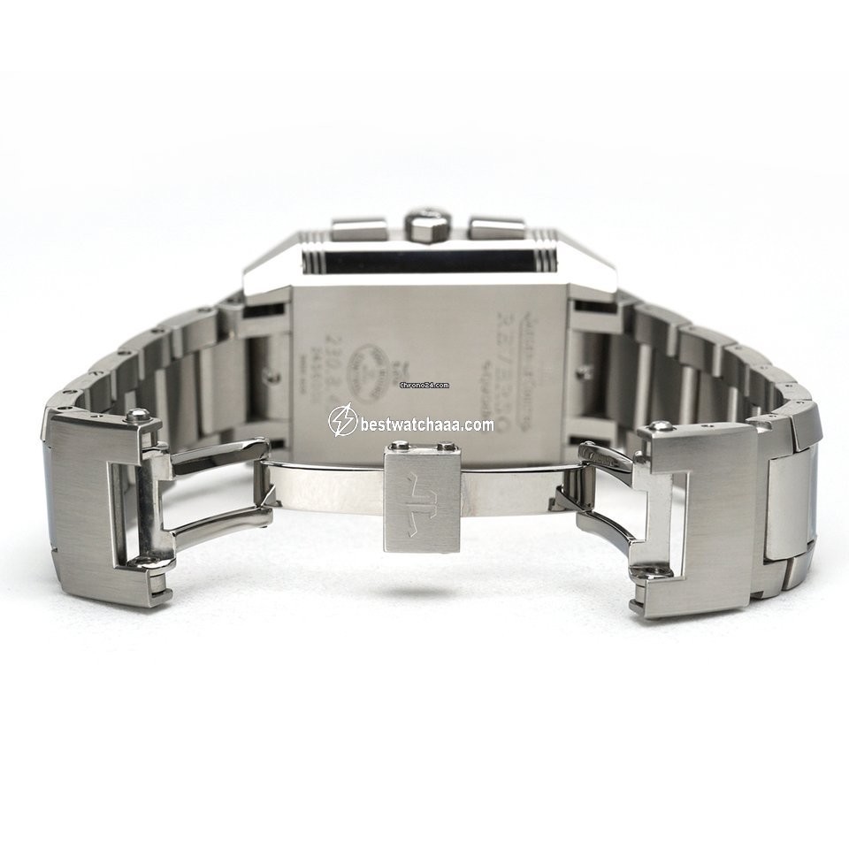 IMG_9081 Jaeger-LeCoultre Reverso Squadra Chronograph GMT Steel Q7018120 Replica 6