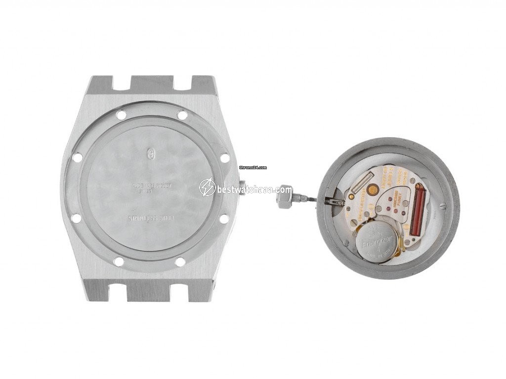 IMG_9081 Audemars Piguet Royal Oak Lady Mens watch Unisex Quartz Steel 67650ST.00.1261ST.01 Replica 6