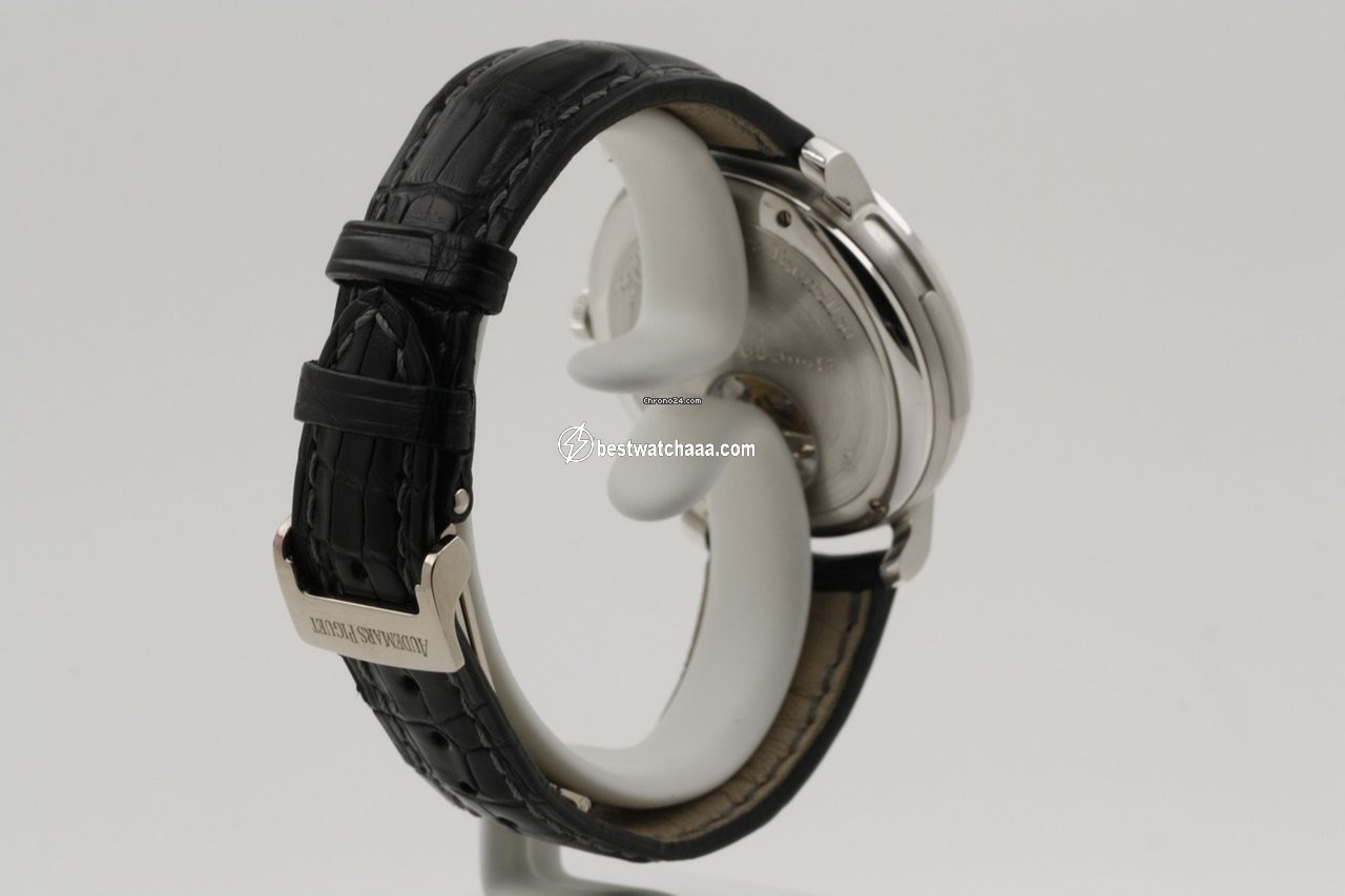 IMG_9081 Audemars Piguet Jules Audemars Mens watch Unisex Manual winding White gold 25858BC.OO.D002CR.03 Replica 6
