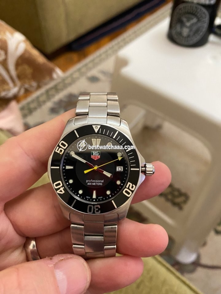 IMG_9081 TAG Heuer Aquaracer Mens watch Unisex Quartz Steel WAB1110.BA0800 Replica 6