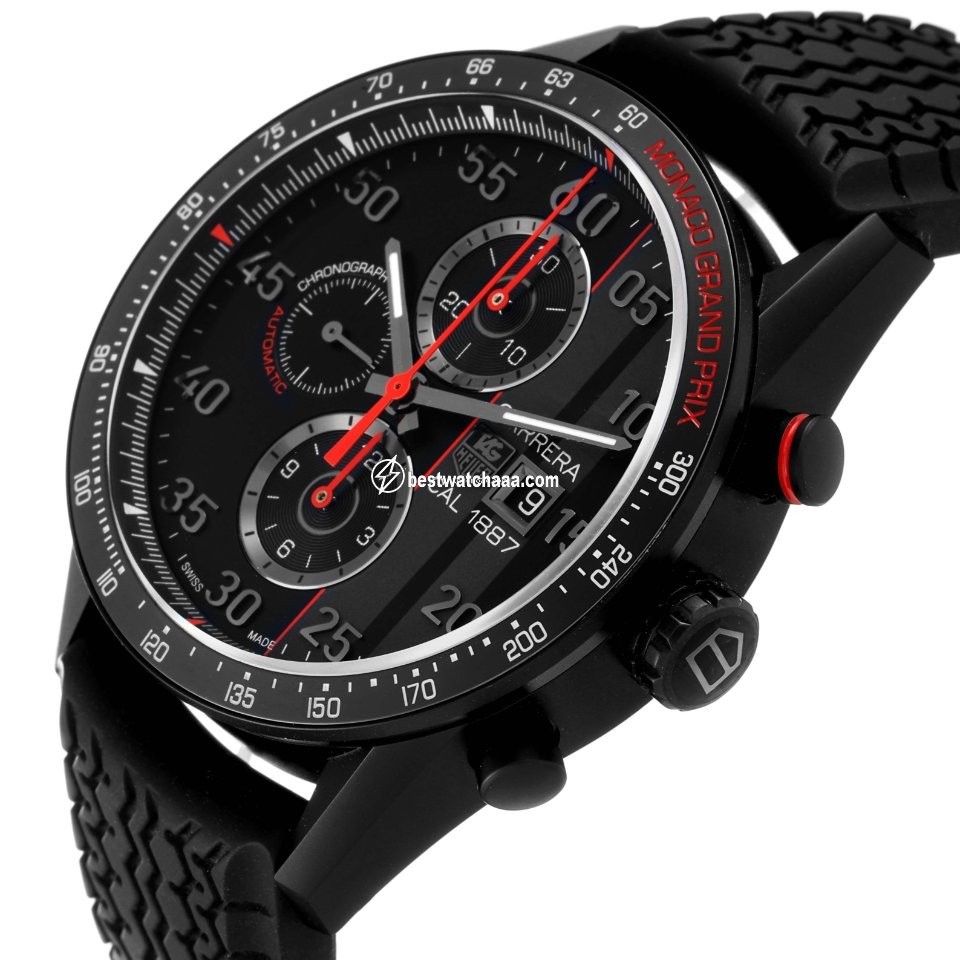 IMG_9081 TAG Heuer Carrera Calibre 1887 Mens watch Unisex Automatic Titanium CAR2A83.FT6033 Replica 6
