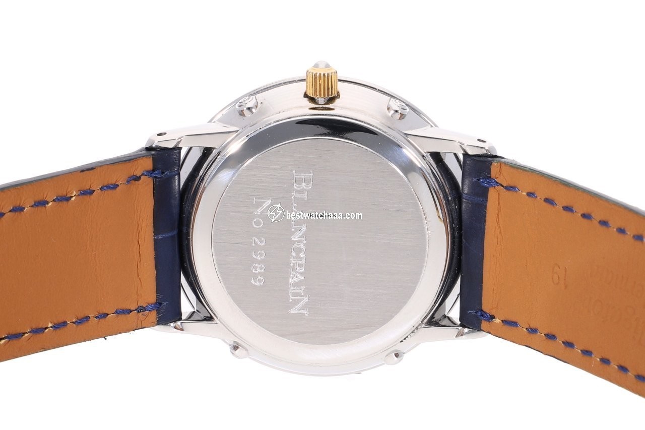 IMG_9081 Blancpain Villeret Mens watch Unisex Automatic Gold Steel 6501 Replica 6