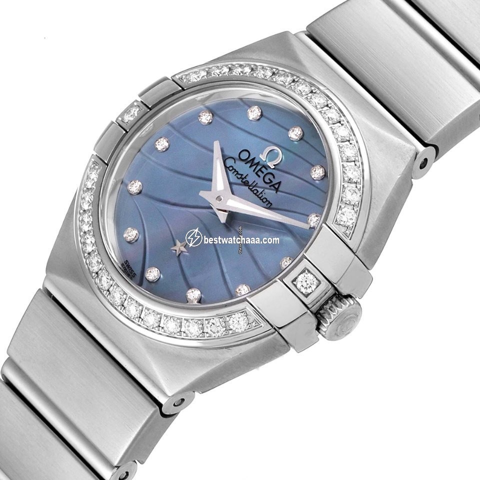 IMG_9081 Omega Constellation Quartz Womens watch Quartz Steel 123.15.24.60.57.001 Replica 6
