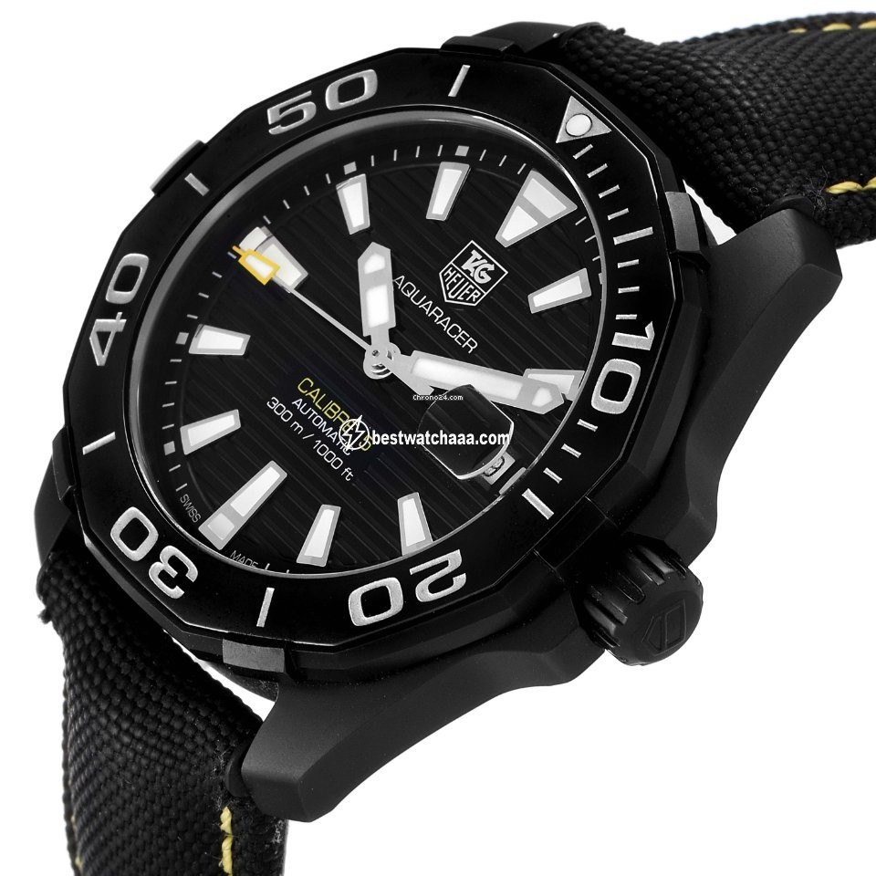IMG_9081 TAG Heuer Aquaracer 300M Mens watch Unisex Automatic Steel WAY218A.FC6362 Replica 6