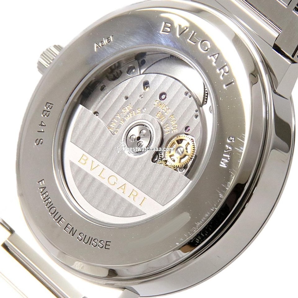 IMG_9081 Bulgari Bulgari Mens watch Unisex Automatic BB41S 102928 Replica 6