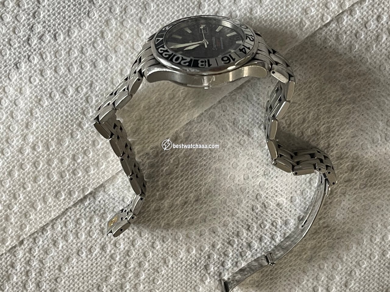 IMG_9081 Omega Seamaster Diver 300 M Mens watch Unisex Automatic Steel 25345000 Replica 6