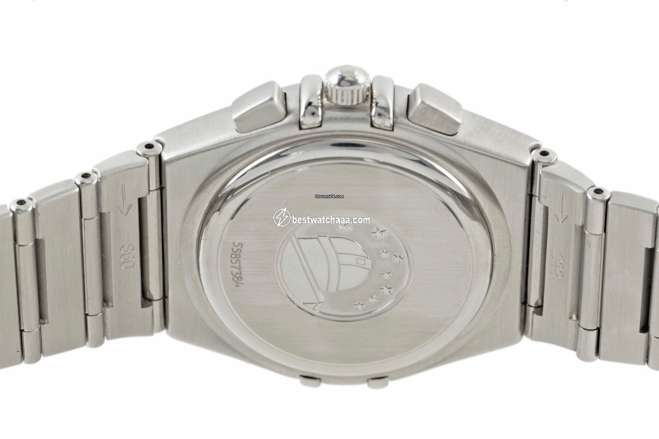 IMG_9081 Omega Constellation Mens watch Unisex Quartz Steel 1542.30.00 Replica 6