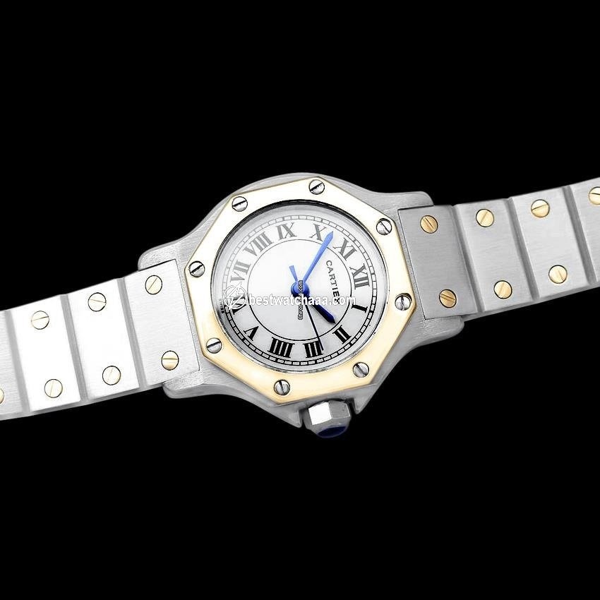 IMG_9081 Cartier Womens watch Automatic Gold Steel 8447ST Replica 6
