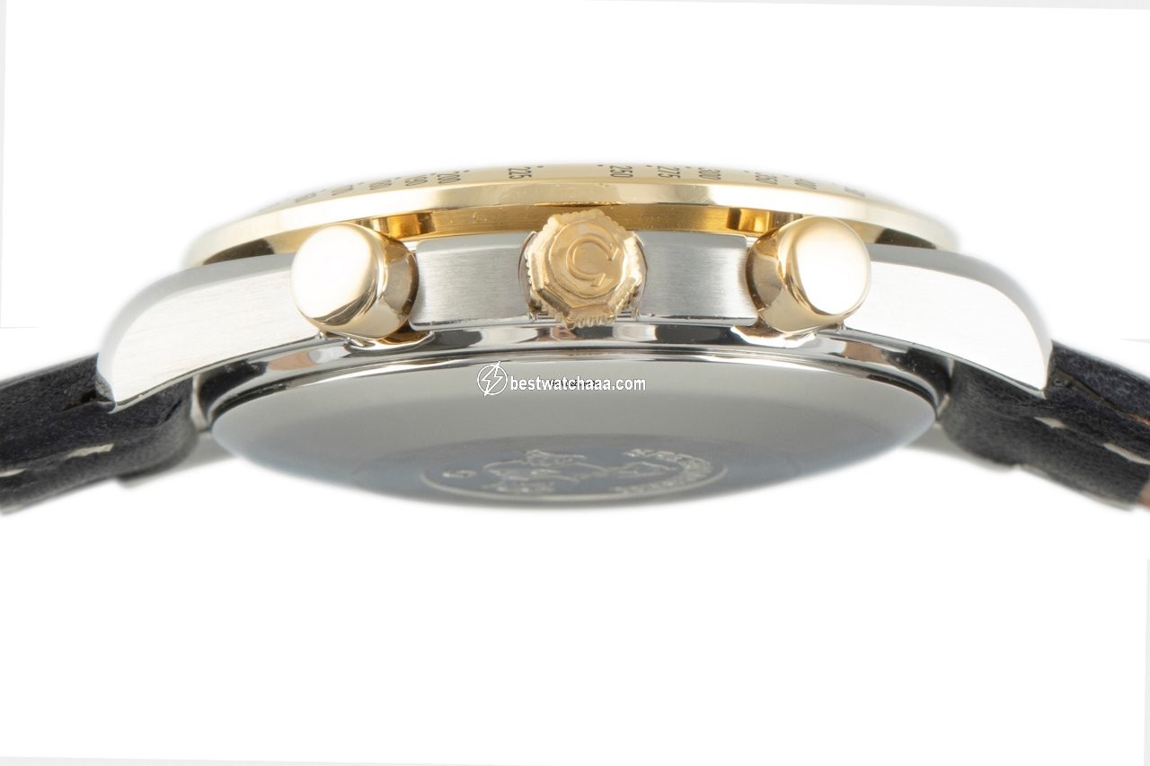 IMG_9081 Omega Speedmaster Date Mens watch Unisex Automatic Gold Steel 3311.10.00 Replica 6