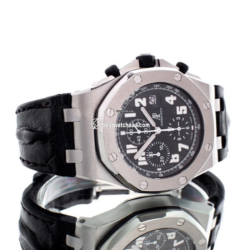 IMG_9081 Audemars Piguet Royal Oak Offshore Chronograph Mens watch Unisex Automatic Steel 26170st.oo.d101cr.03 Replica 6