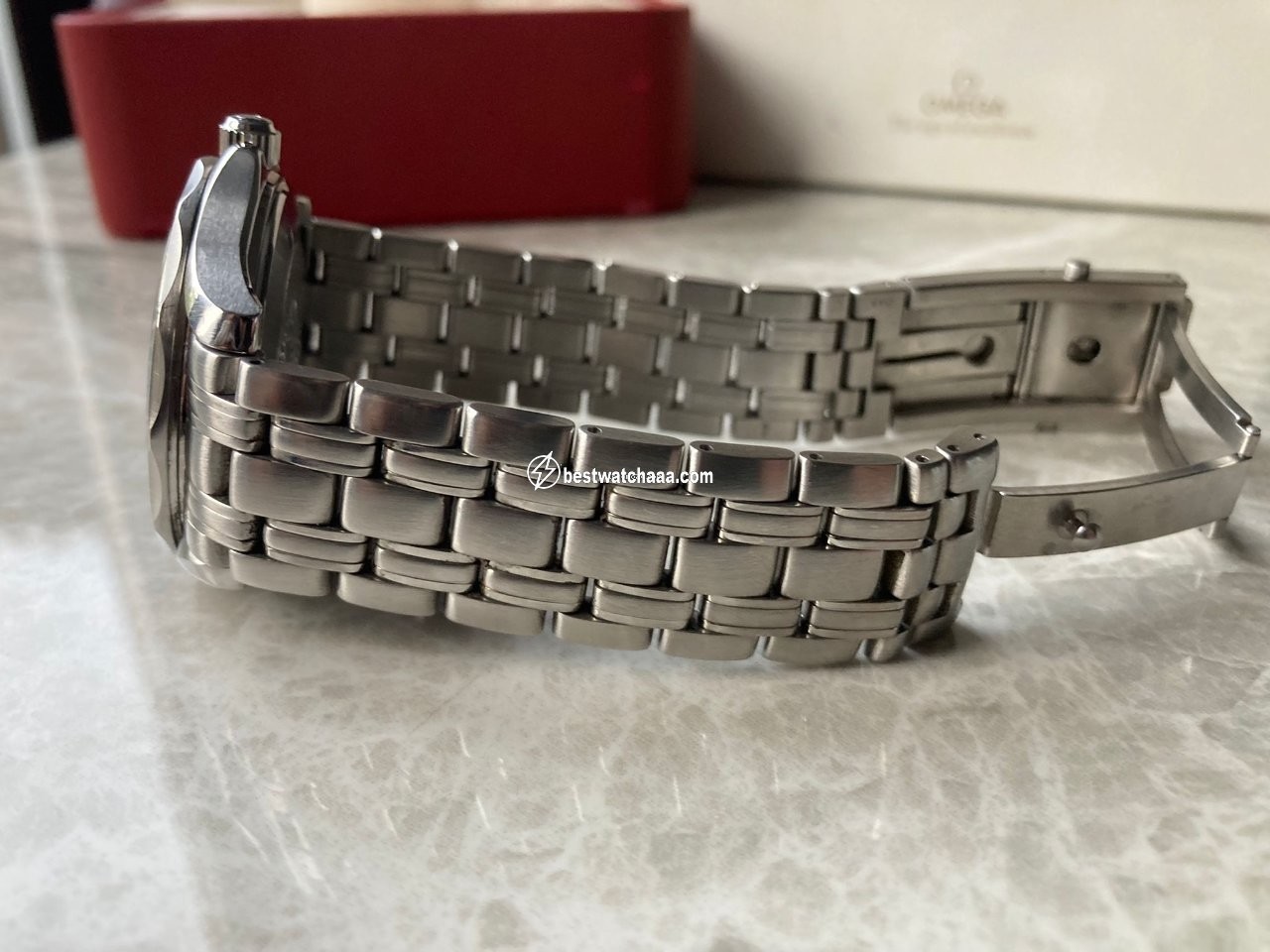 IMG_9081 Omega Seamaster Diver 300 M Mens watch Unisex Automatic Steel 25318000 Replica 6