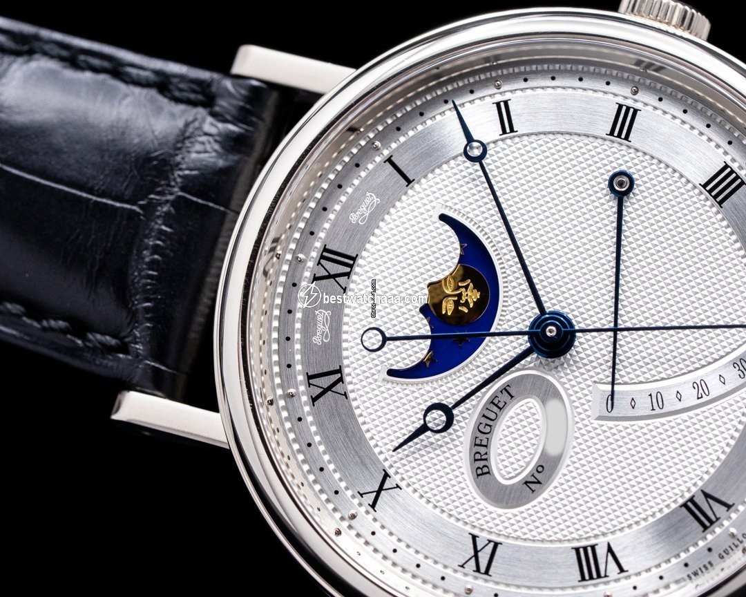 IMG_9081 Breguet Classique Mens watch Unisex Automatic White gold 7787BB 29 9V6 Replica 6