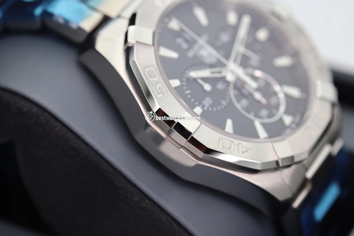 IMG_9081 TAG Heuer Aquaracer 300M Mens watch Unisex Quartz Steel CAY1110-0 Replica 6