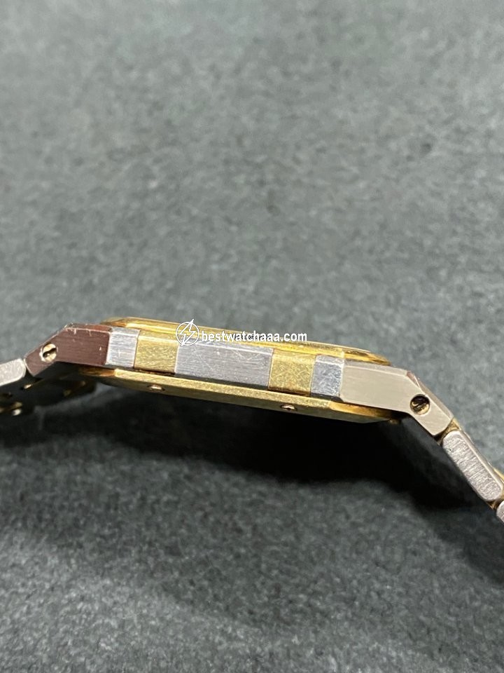 IMG_9081 Audemars Piguet Royal Oak Mens watch Unisex Quartz Gold Steel 6009 Replica 6
