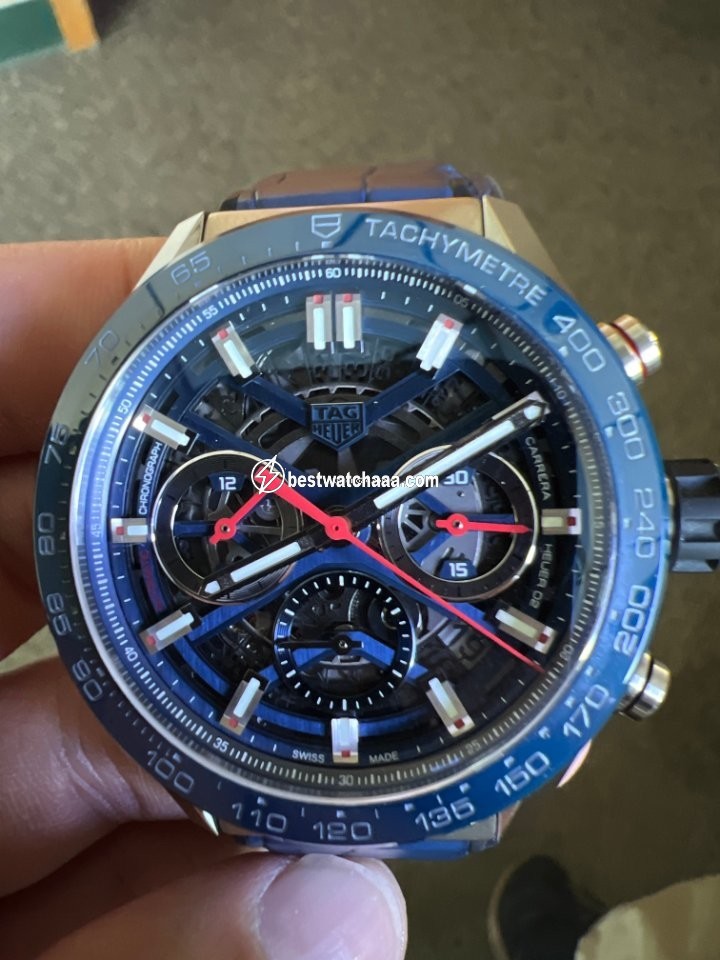 IMG_9081 TAG Heuer Carrera Mens watch Unisex Automatic Steel CBG2011.FC6430 Replica 6