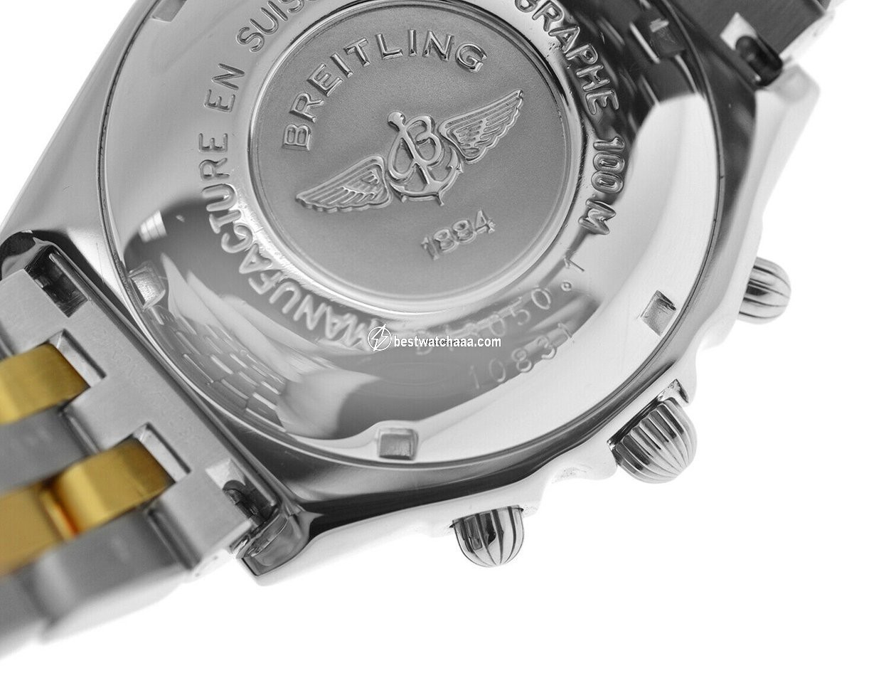IMG_9081 Breitling Mens watch Unisex Automatic Gold Steel D13050.1 Replica 6