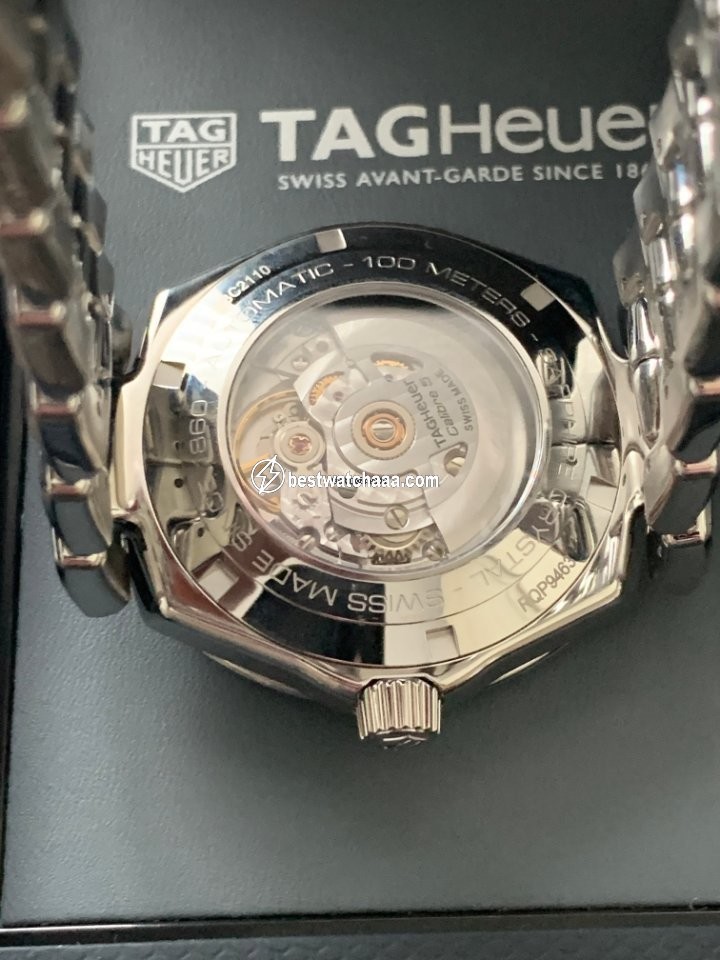 IMG_9081 TAG Heuer Link Calibre 5 Mens watch Unisex Automatic Steel WBC2110.BA0603 Replica 6