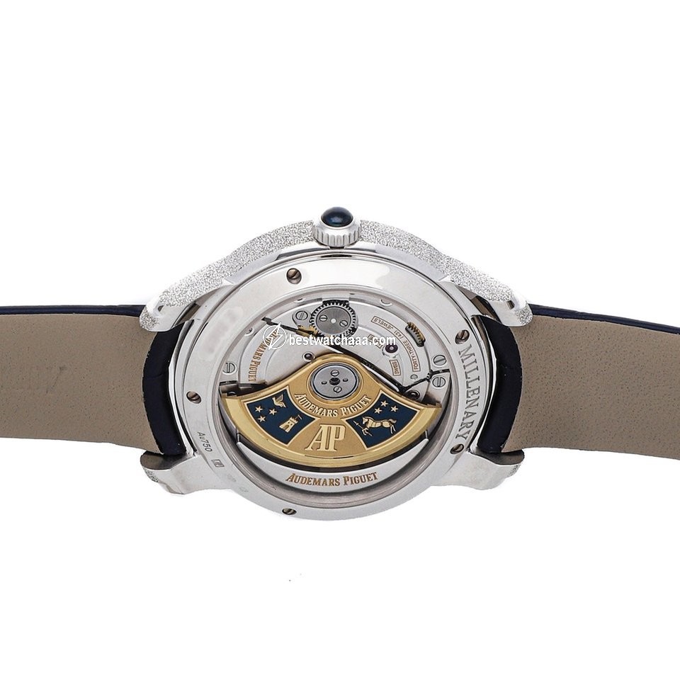 IMG_9081 Audemars Piguet Millenary Womens watch Automatic White gold 77266BC.GG.A326CR.01 Replica 6