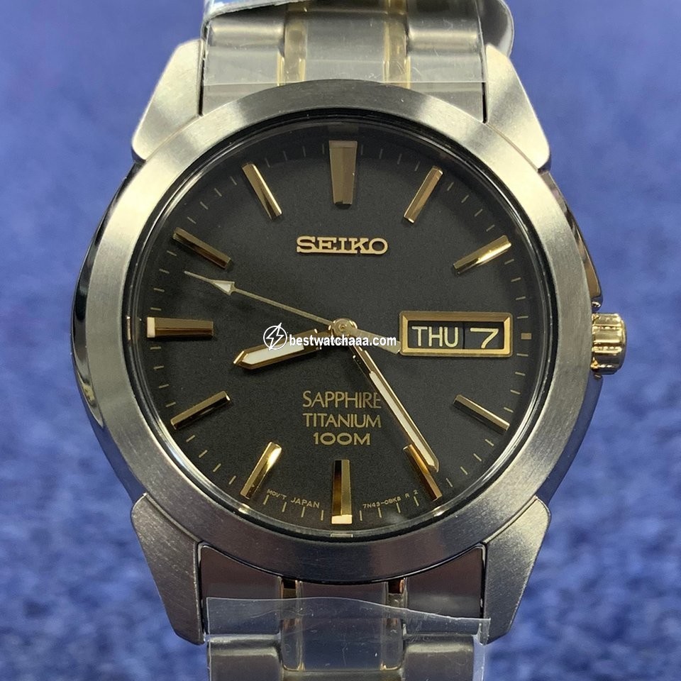 IMG_9081 Seiko Mens watch Unisex Quartz Titanium SGG735P1 Replica 6