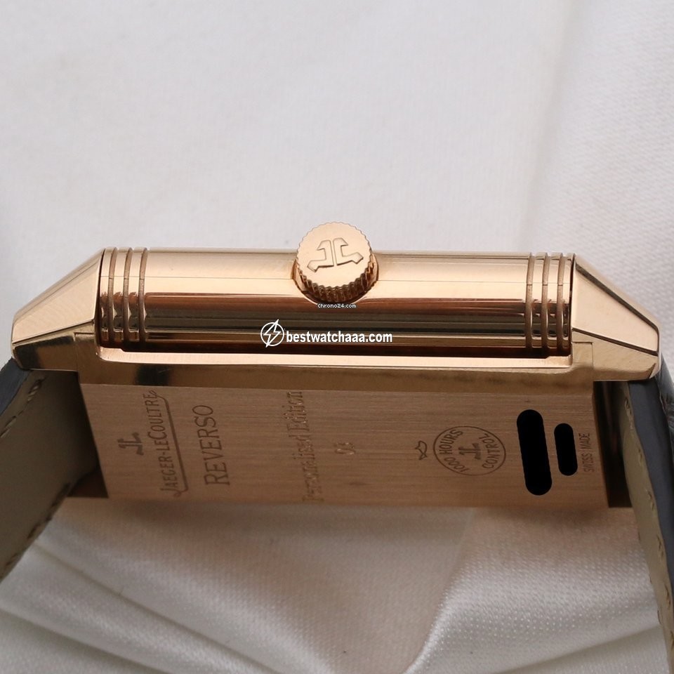 IMG_9081 Jaeger-LeCoultre Reverso Grande Taille Mens watch Unisex Manual winding Rose gold 270.2.62 Q2702521 Replica 6