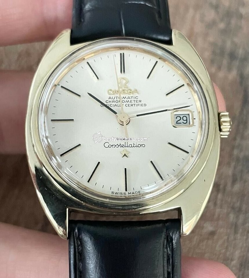 IMG_9081 Omega Constellation Mens watch Unisex Automatic Yellow gold 30 Replica 6