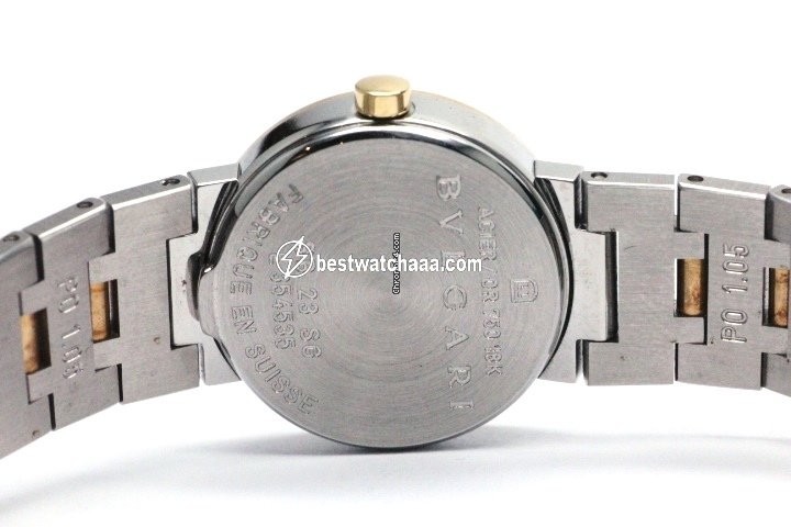 IMG_9081 Bulgari Bulgari Womens watch Quartz Gold Steel BB23SG Replica 6