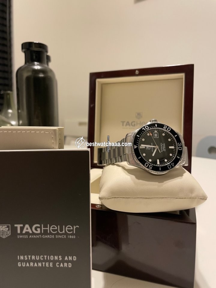 IMG_9081 TAG Heuer Aquaracer 300M Mens watch Unisex Automatic Steel WAN2110.BA0822 Replica 6
