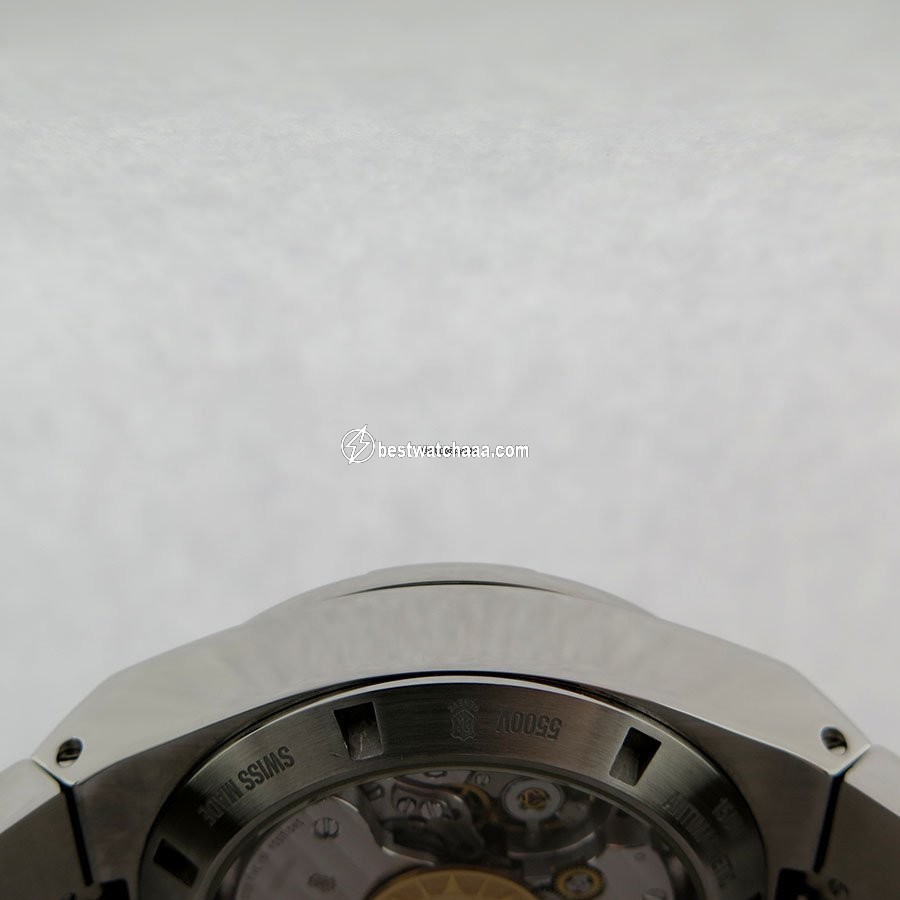 IMG_9081 Vacheron Constantin Overseas Chronograph Mens watch Unisex Automatic Steel 5500V 110A-B075 Replica 6