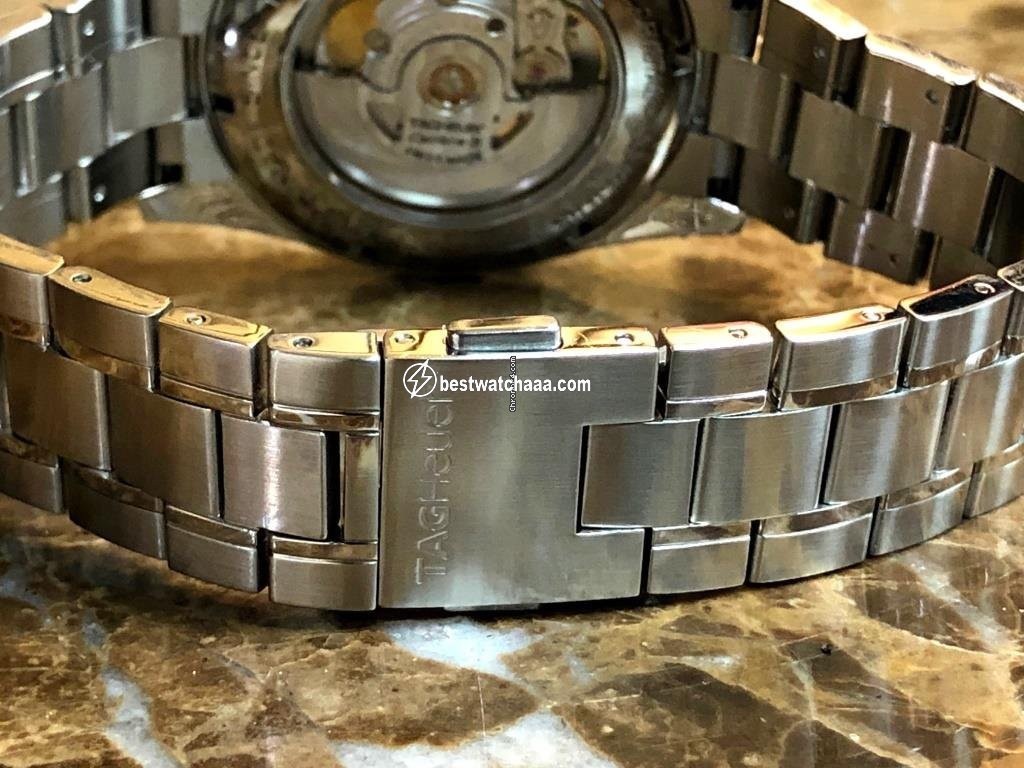 IMG_9081 TAG Heuer Carrera Calibre 5 Mens watch Unisex Automatic Steel WV211M.BA0787 Replica 6