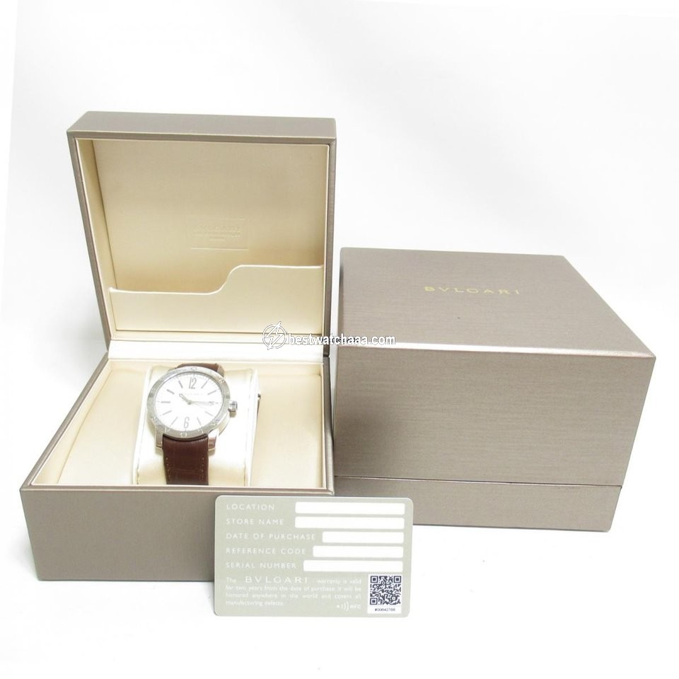 IMG_9081 Bulgari Bulgari Mens watch Unisex Automatic BB39WSLD Replica 6