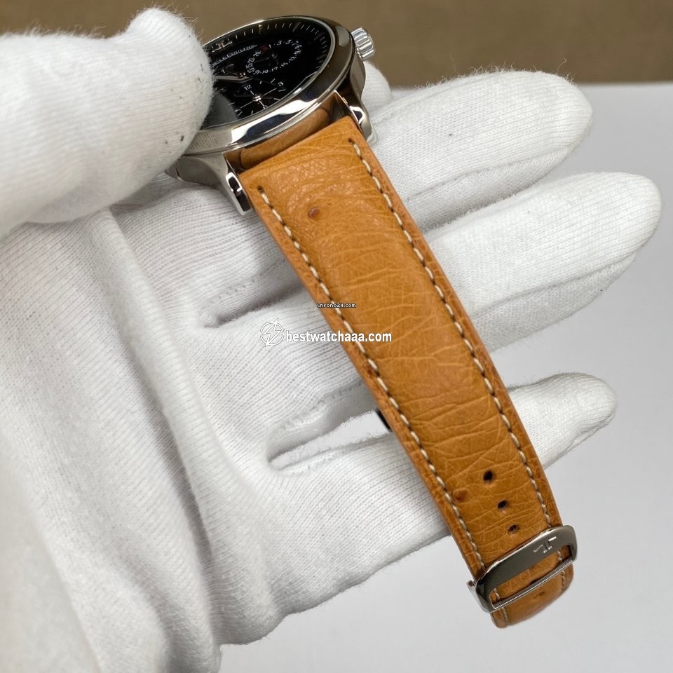 IMG_9081 Jaeger-LeCoultre Master Geographic Mens watch Unisex Automatic Steel 142.8.92.S Replica 6