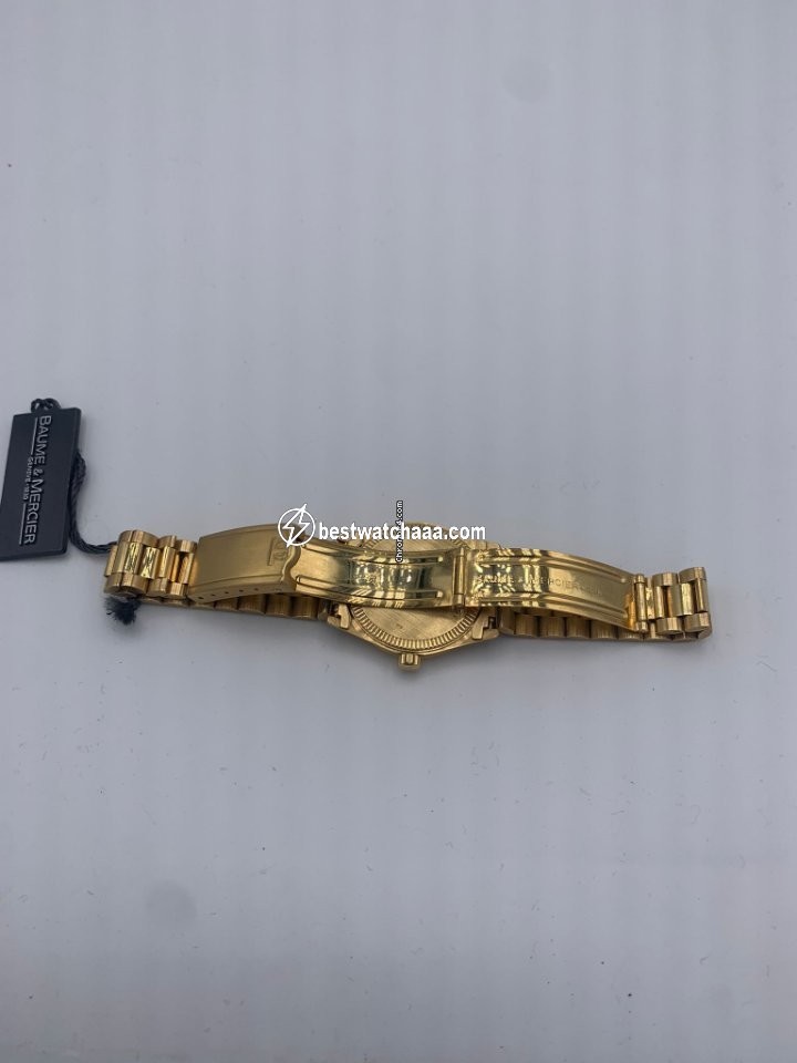 IMG_9081 Baume & Mercier Quartz Yellow gold 63193 Replica 6